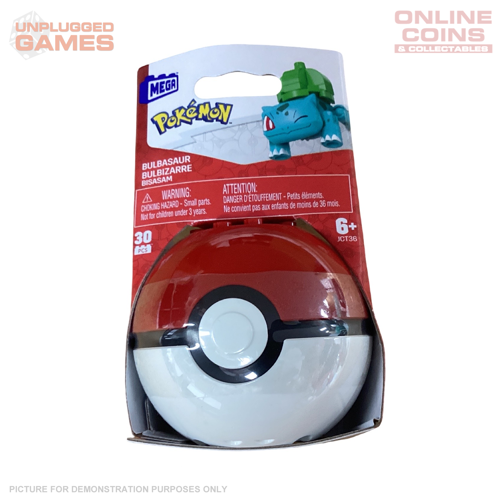 MEGA Pokemon - Evergreen Poke Ball Pack - BULBASAUR